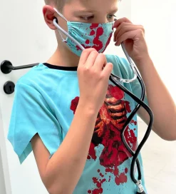 Udklædning - Zombie Surgeon - Blå>Smiffys Best