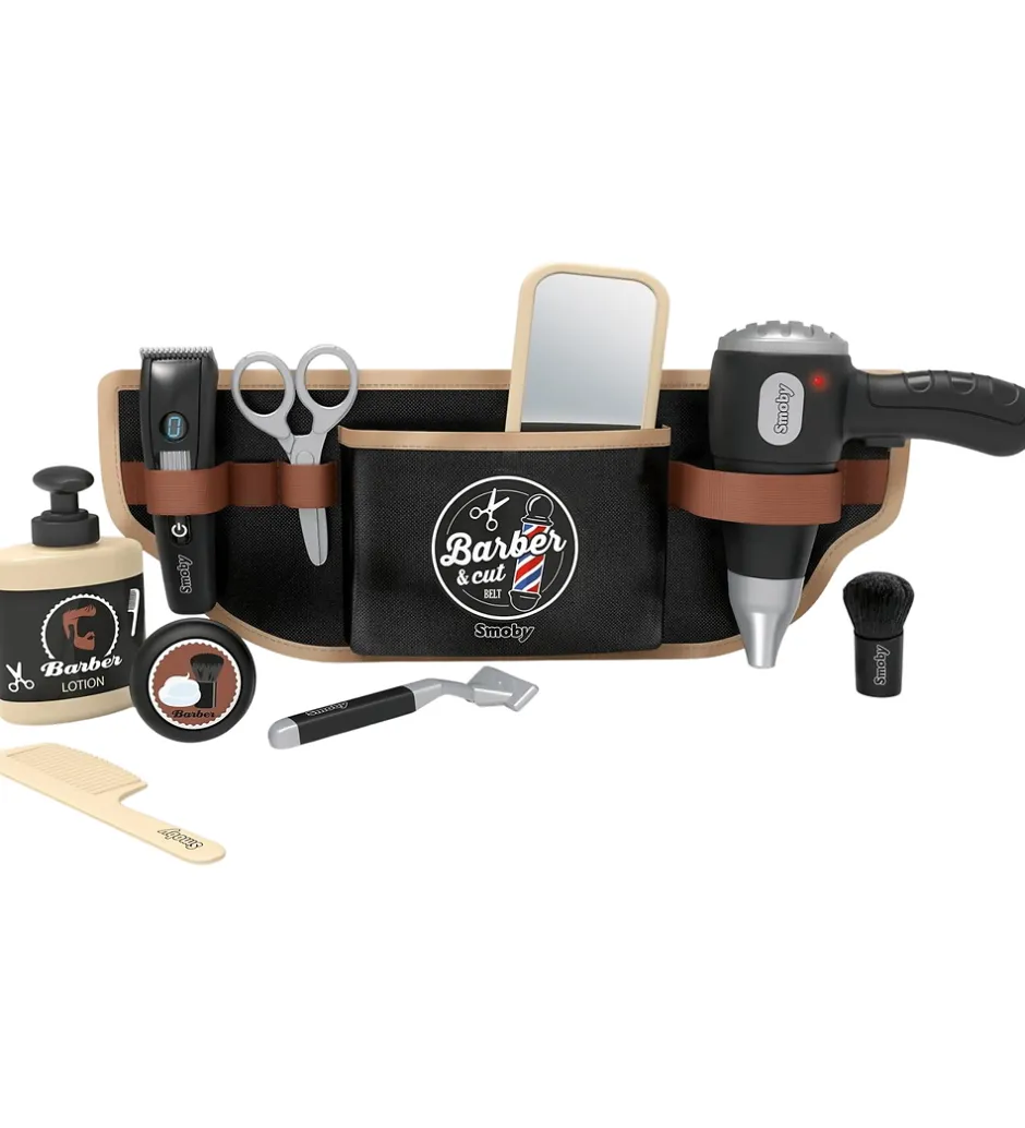 Barbersæt - Barber Belt - 10 Dele>Smoby Outlet