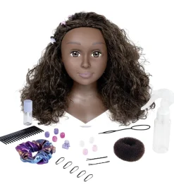 Frisørdukke m. Tilbehør - My Beauty Afro - 23 Dele>Smoby