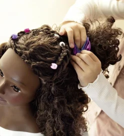 Frisørdukke m. Tilbehør - My Beauty Afro - 23 Dele><noscript><img width=