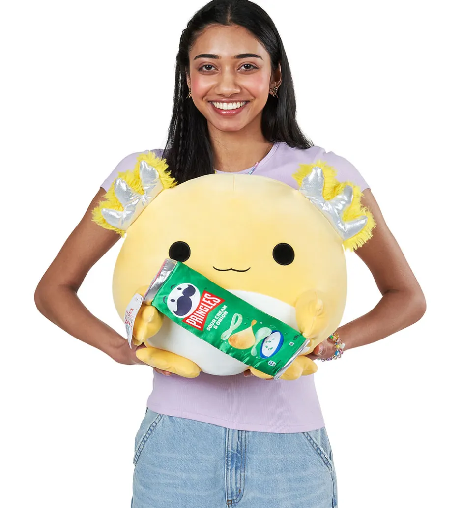 Bamse - 35 cm - Leon m. Pringles>SNACKLES New
