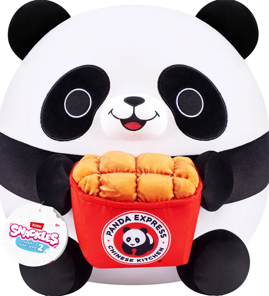 Bamse - 35 cm - Pandaen Andy m. Panda Express>SNACKLES