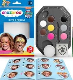 Ansigtsmaling - 8 Farver - Paw Patrol Sky & Rubble>Snazaroo Online