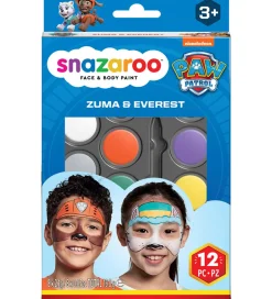 Ansigtsmaling - 12 Dele - Paw Patrol Zuma & Everest>Snazaroo Discount