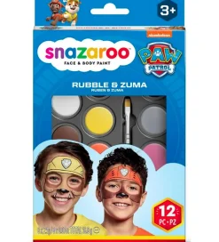 Ansigtsmaling - 8 Farver - Paw Patrol Rubble & Zuma>Snazaroo Online