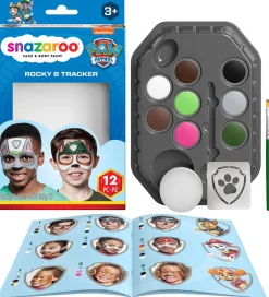 Ansigtsmaling - 12 Dele - Paw Patrol Rocky & Tracker>Snazaroo Clearance