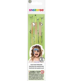 Makeup-pensler - 3 stk.>Snazaroo Discount
