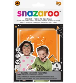 SKabeloner Til Tatoveringer - 6 stk - Halloween>Snazaroo Clearance