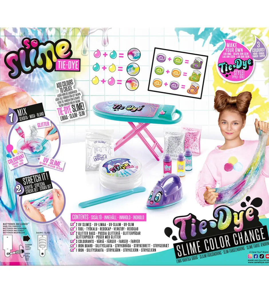 Slim - Tie Dye Color Change Table & Iron>So Slime Outlet