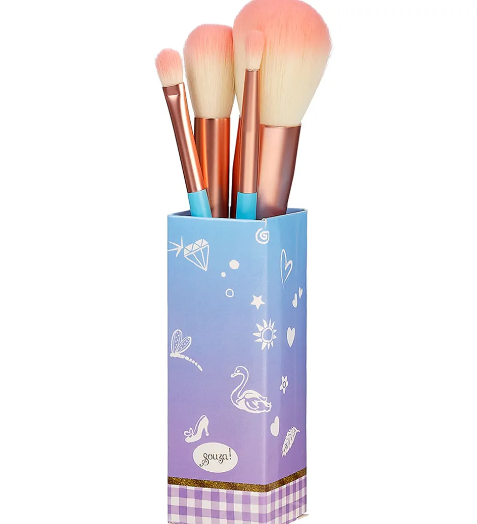 Makeup-børster - 4-pak>Souza New