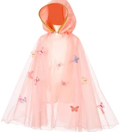 Udklædning - Fe-kappe - Lilyanne - Rosa/Sommerfugle>Souza