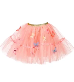 Udklædning - Fe-nederdel - Lilyanne - Rosa/Sommerfugle>Souza Online
