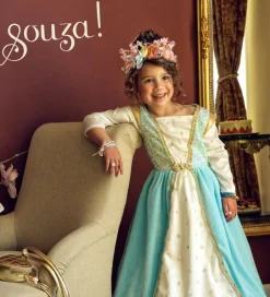 Udklædning - Prinsesse - Josephina - Hvid/Blå><noscript><img width=