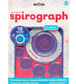 Tegnesæt - 10 dele - Value - Classic>Spirograph