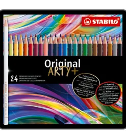 Farveblyanter - Original Arty+ - 24 stk. - Multifarvet>Stabilo Online