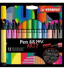Tuscher - Pen 68 Max Arty - 12 stk. - Multifarvet>Stabilo New