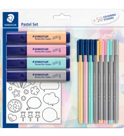 Farvesæt - Pastel - 12 dele>Staedtler Hot