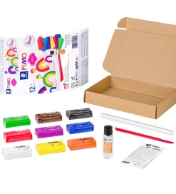 FIMO Modellervoks m. Værktøj - Soft - 12 Dele - 9x25 g>Staedtler Best