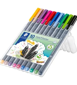 Tuscher - 10 stk - Triplus Fineliner - 0,3 mm>Staedtler New