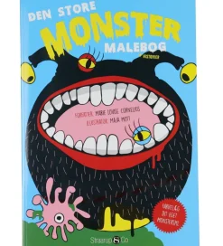 Malebog - Den Store Monster Malebog - Dansk>Straarup & Co Outlet