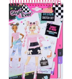 Fashion Designer Mini Skitsebogssæt>Style 4 Ever Hot