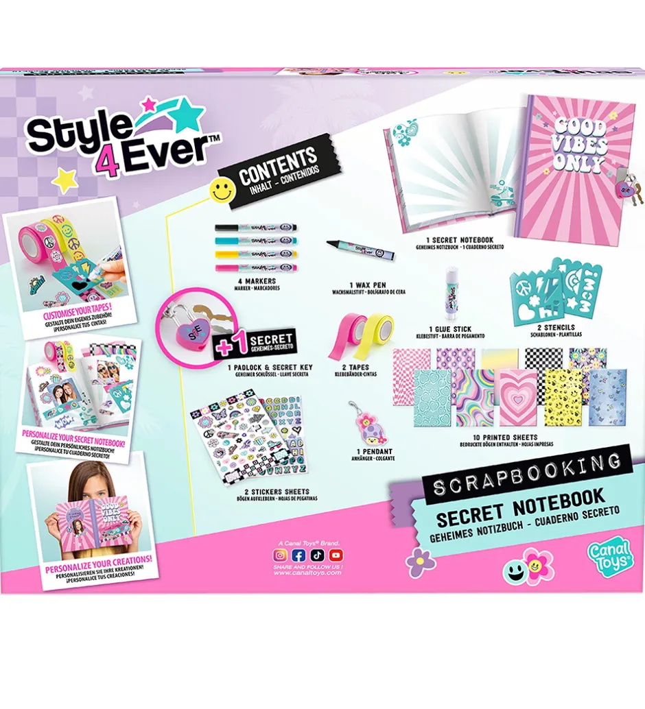 Scrapbooking - Hemmelig Dagbog>Style 4 Ever Clearance