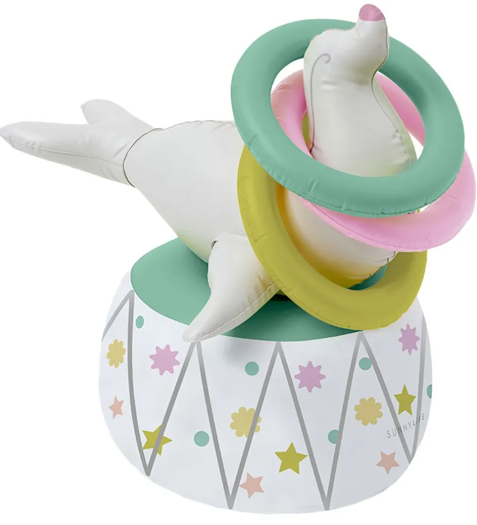 Spil - Ringspil - Inflatable Ring Toss - Hvid>SunnyLife Discount
