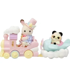 - Amusement Park Ride Set - Plane & Train - 5>Sylvanian Families Clearance
