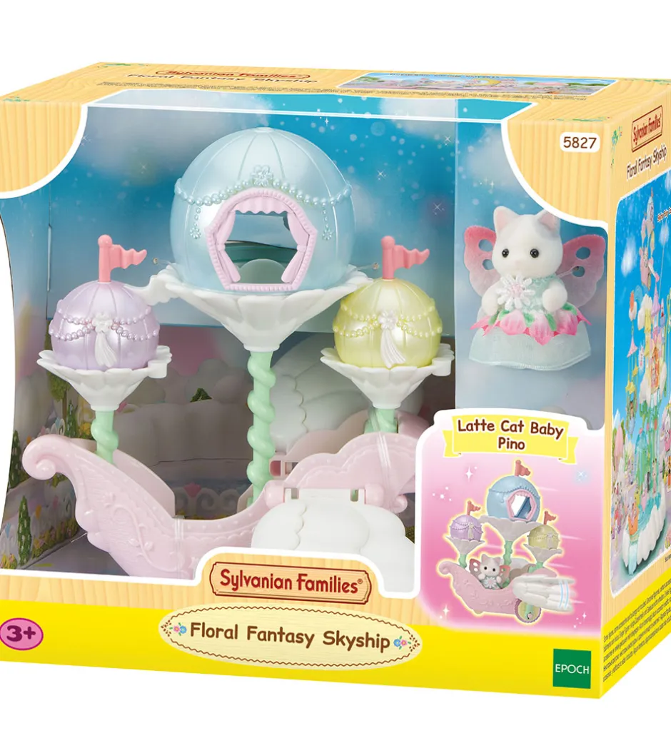 - Floral Fantasy Skyship - 5827>Sylvanian Families Discount