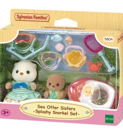 - Sea Otter Sisters Splashy Snorkel - 5804>Sylvanian Families Hot