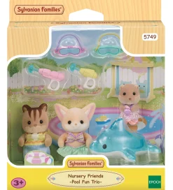 - Vuggestuevenner - Badebassin Trio - 5749>Sylvanian Families Hot