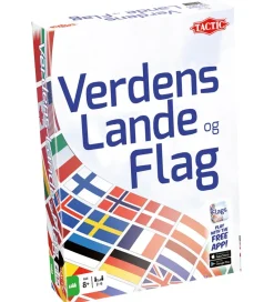 Brætspil - Verdens Lande og Flag - Dansk>TACTIC Clearance