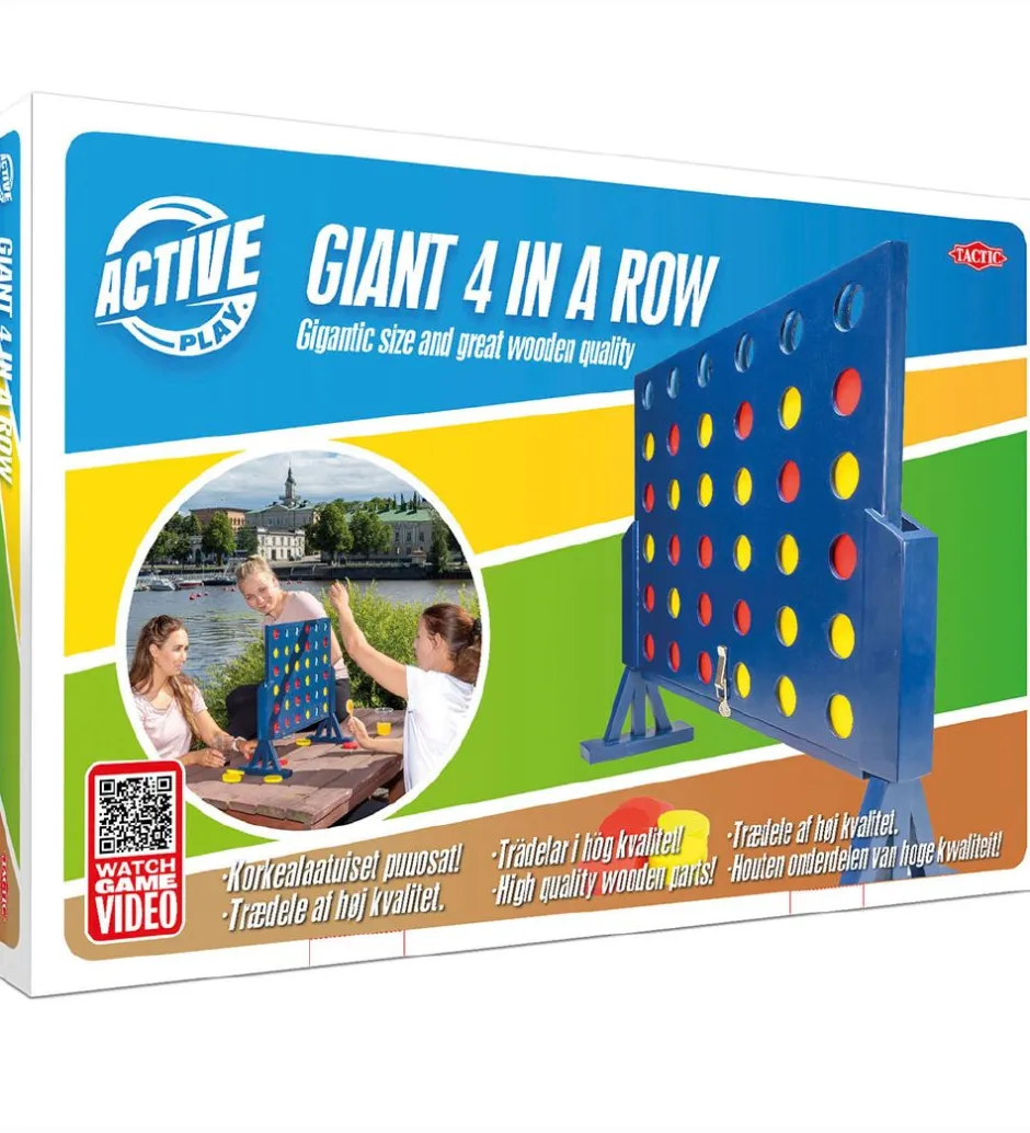 Spil - Gigant 4 På Stribe - Active Play>TACTIC Clearance