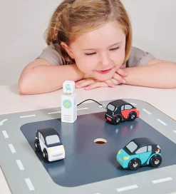 Trælegetøj - 3 Biler - Smart Cars>Tender Leaf