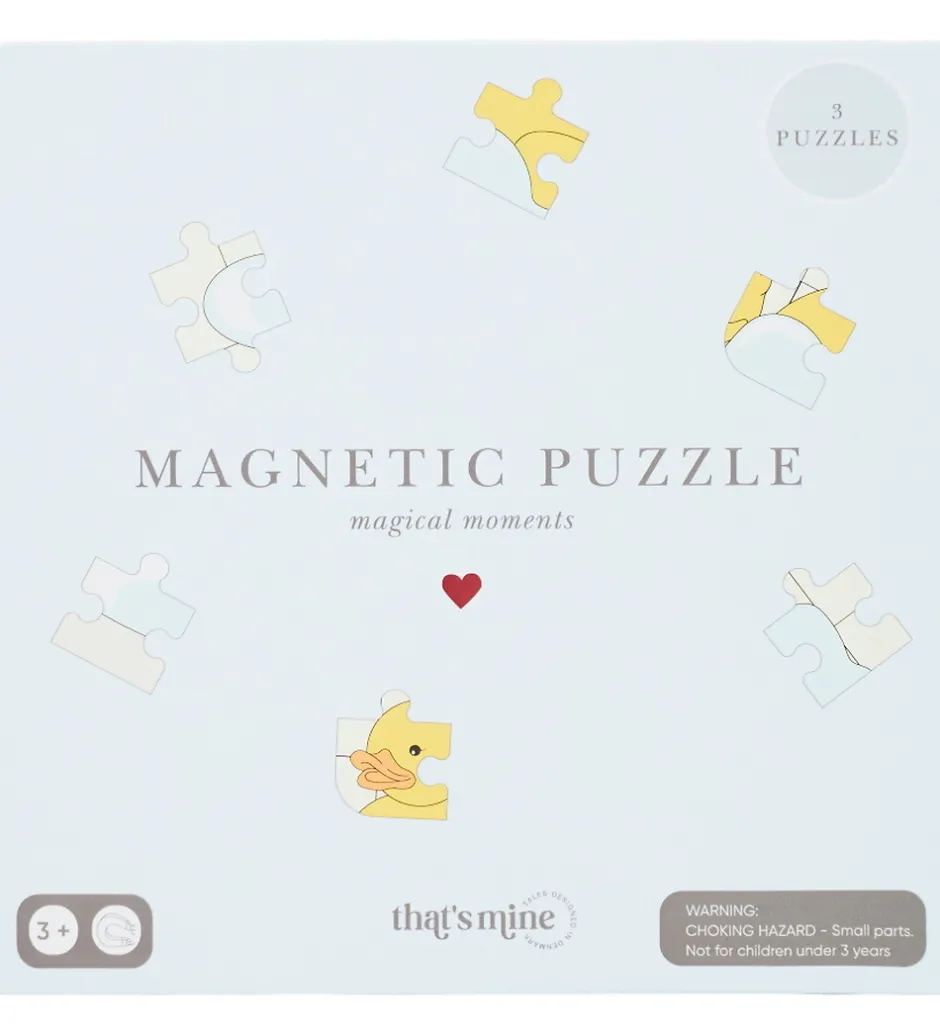 Magnetpuslespil - 3-pak - Ricki - Dino>Thats Mine New