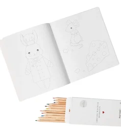Malebog m. Farver - 12 stk. - Ben - Bunny>Thats Mine Online