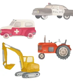 Wallstickers - Heroes on wheels - Multi>Thats Mine Discount