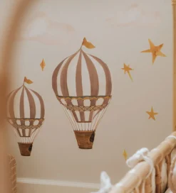 Wallstickers - Dreamy balloons - Brun><noscript><img width=