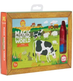 Farvesæt - Magic Painting World - Farm>Tiger Tribe Discount