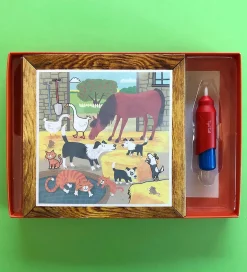Farvesæt - Magic Painting World - Farm>Tiger Tribe Discount