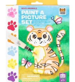 Farvesæt - Paint A Picture Set - Wild Animals>Tiger Tribe Clearance