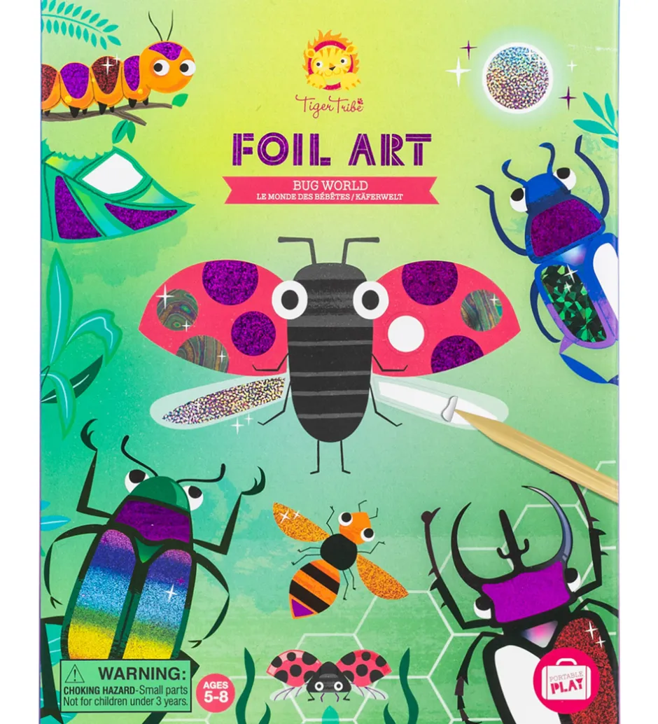 Kreasæt - Foil Art - Bug World>Tiger Tribe Outlet