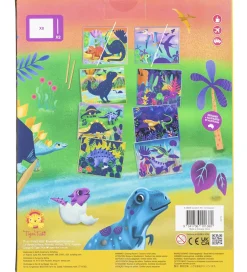 Skrabekort - 8 Stk. - Dinosaur><noscript><img width=