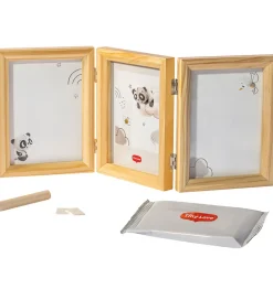 Aftryksæt - Hånd/Fod - Dobbeltramme - Wood>Tiny Love Outlet