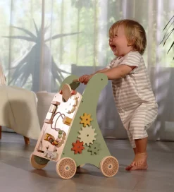 Gåvogn m. Aktivitetslegetøj - Træ - Bobo Chic><noscript><img width=