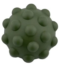 Bold - Sensory Silicone Fidget Ball - 10 cm - Armygrøn>Tiny Tot Best