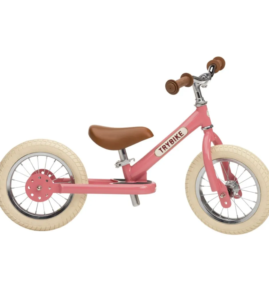 Løbecykel - Steel - Rosa>TryBike Outlet