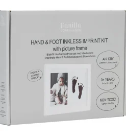 Hånd- og Fodaftryksæt m. Billedramme - Blækfr>Vanilla Copenhagen Hot