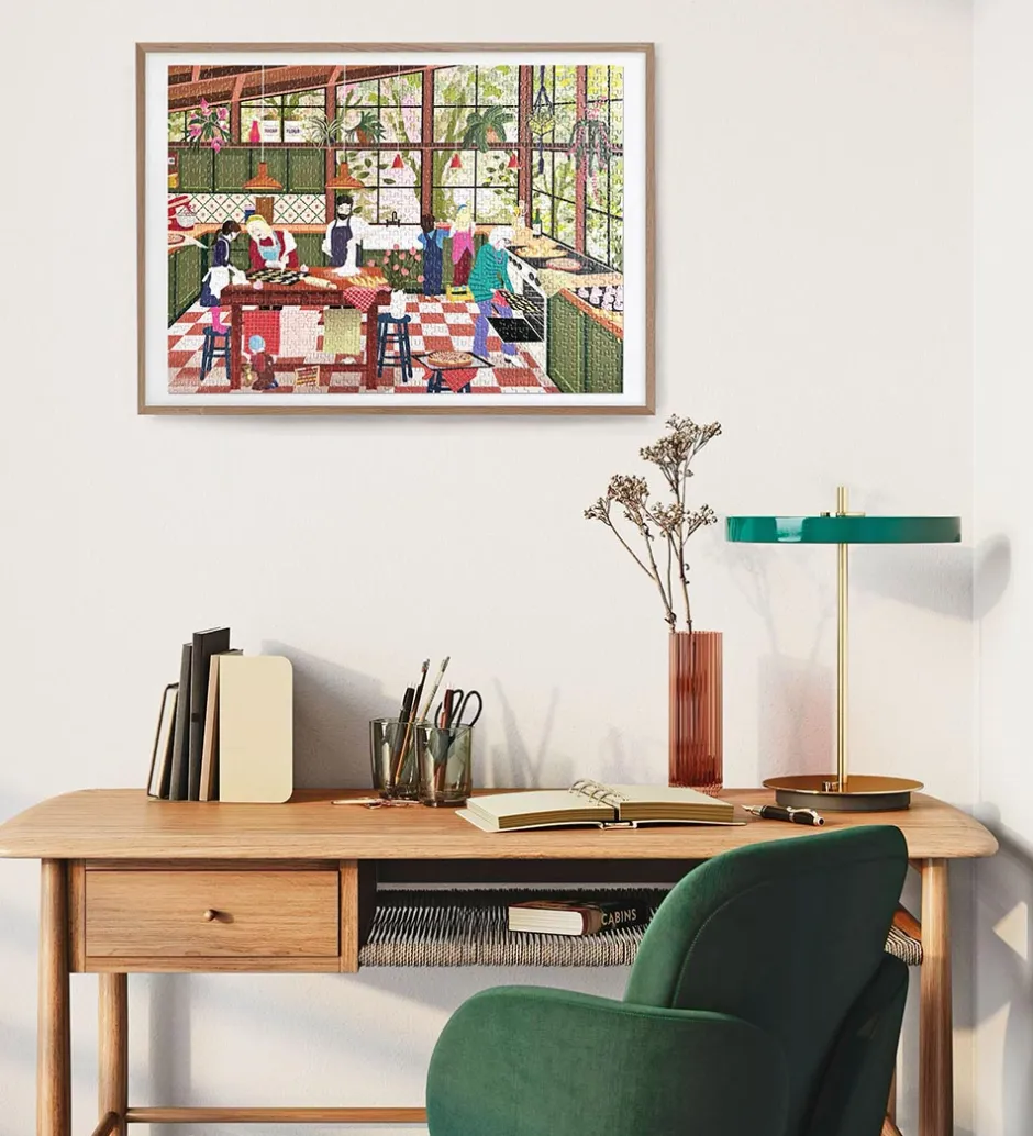 Puslespil - 1000 Brikker - Cosy Kitchen>Vissevasse Discount