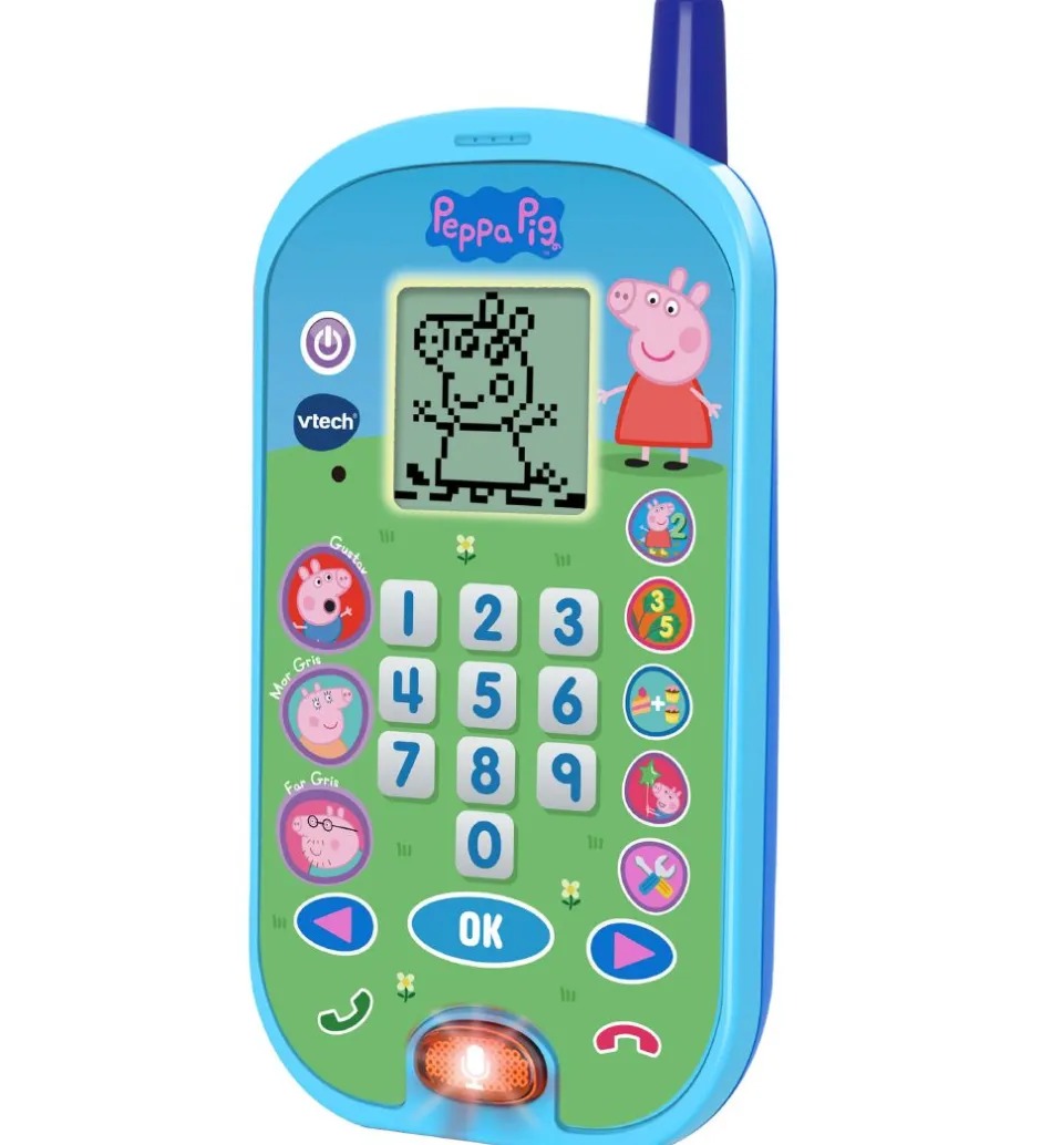 Legetøjstelefon - Gurli Gris Snak & Lær Telefon - Dansk>Vtech Discount